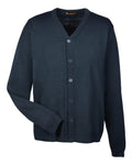 Harriton Men's Pilbloc V-Neck Button Cardigan Sweater