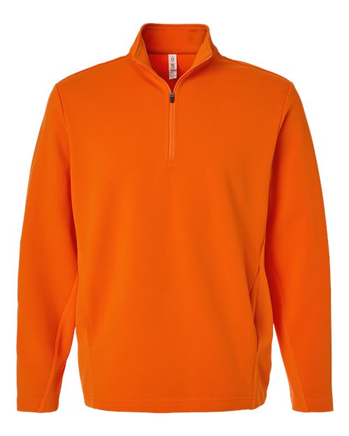 Team 365 Men's Squad Cadet Quarter-Zip Tech Fleece Pullover-1