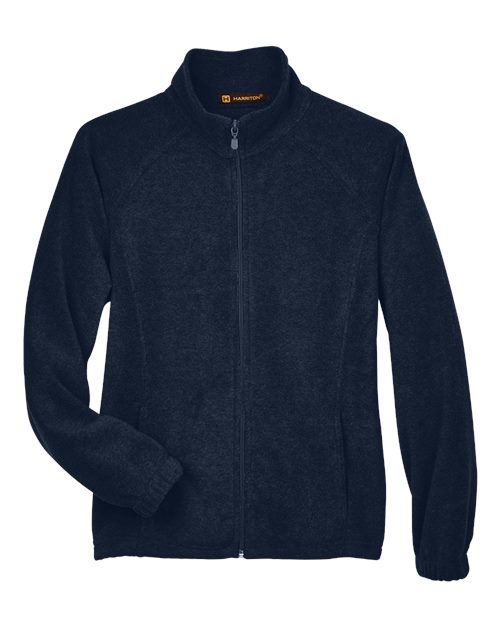 Harriton Women's Full-Zip Fleece-1