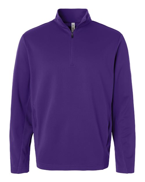 Team 365 Men's Squad Cadet Quarter-Zip Tech Fleece Pullover-1