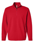 Team 365 Men's Squad Cadet Quarter-Zip Tech Fleece Pullover-1