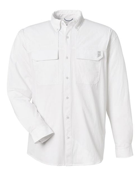 HUK Men's Creekbed Pocket Fishing Shirt-1