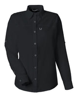 HUK Women's Tide Point Long Sleeve Shirt-1