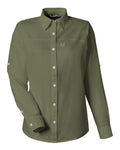 HUK Women's Tide Point Long Sleeve Shirt-1