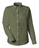 HUK Women's Tide Point Long Sleeve Shirt-1