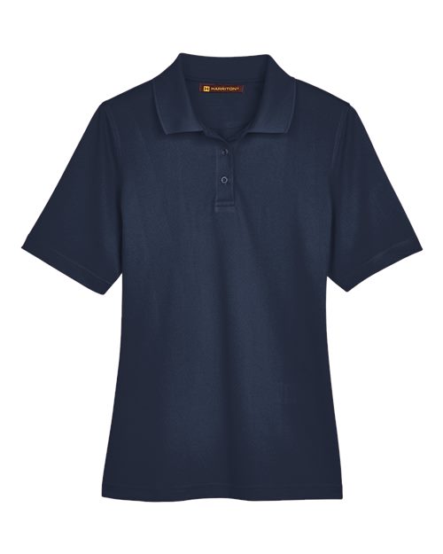 Harriton Women's Advantage Snag Protection Plus Polo-1