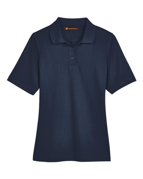 Harriton Women's Advantage Snag Protection Plus Polo-1