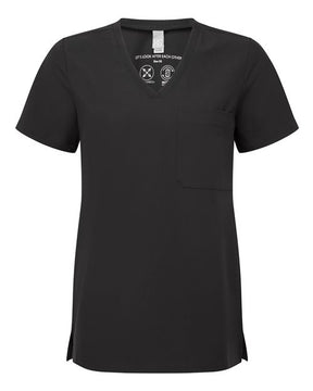 Onna Women's Limitless V-Neck Stretch Scrub Top