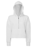 TriDri Women's Alice Half-Zip Hooded Sweatshirt