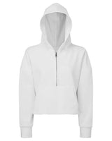 TriDri Women's Alice Half-Zip Hooded Sweatshirt