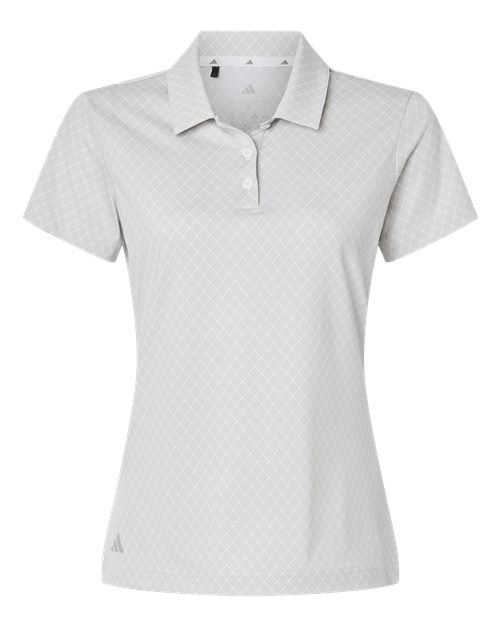 adidas Women's 4-Way Stretch Printed Polo-1
