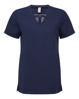 Onna Women's Limitless V-Neck Stretch Scrub Top-1