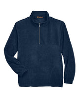 Harriton Men's Fleece Quarter-Zip Pullover-1