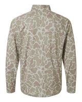 HUK Men's Airweight KC Printed Quarter-Zip Pullover-2