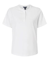 Devon & Jones Women's Seaton Pebble Textured Polo-1