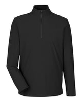 Devon & Jones Men's CrownLux Performance Windsor Welded Quarter-Zip Pullover-1
