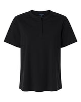 Devon & Jones Women's Seaton Pebble Textured Polo-1