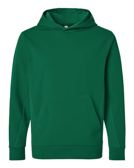 Team 365 Men's Squad Hooded Tech Fleece Pullover-1