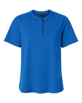 Devon & Jones Women's Seaton Pebble Textured Polo-1