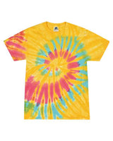 Colortone Men's Multi-Color Tie-Dyed T-Shirt