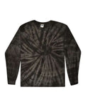 Colortone Men's Tie-Dyed Long Sleeve T-Shirt