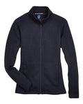 Devon & Jones Women's Bristol Full-Zip Sweater Fleece Jacket-1