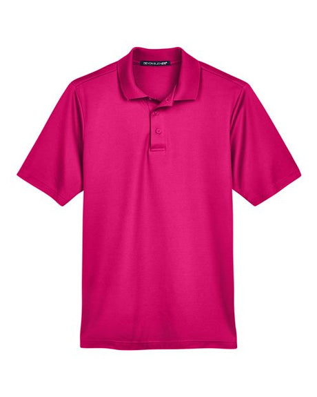 Devon & Jones Men's CrownLux Performance Plaited Polo-1