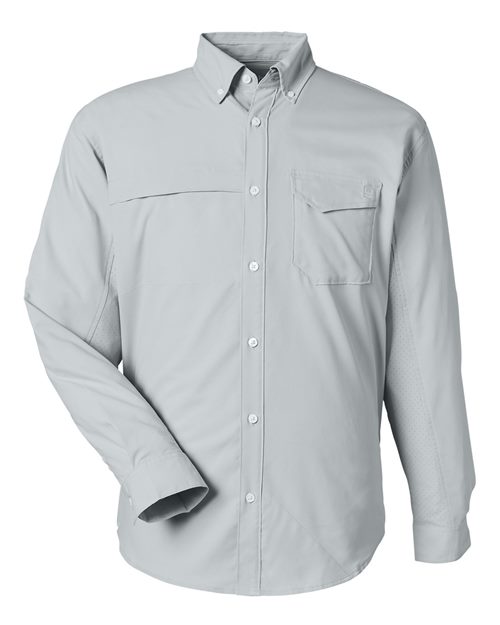 HUK Men's Tide Point Pocket Fishing Shirt-1