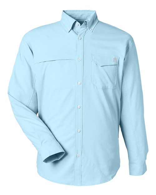 HUK Men's Tide Point Pocket Fishing Shirt-1