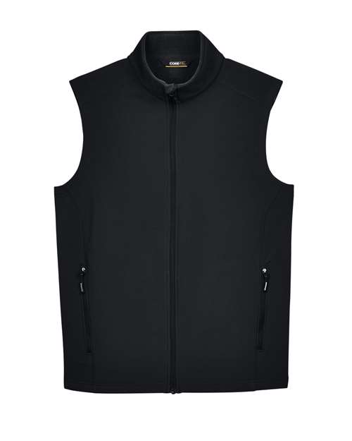CORE365 Men's Cruise Two-Layer Fleece Bonded Soft Shell Vest-1