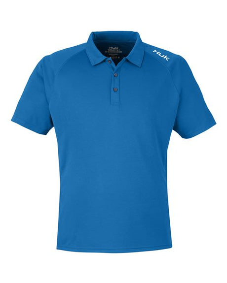 HUK Men's LoPro Solid Performance Polo-1