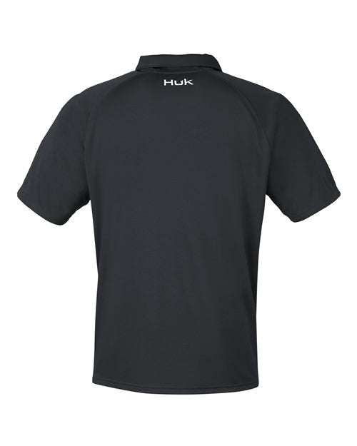 HUK Men's LoPro Solid Performance Polo-2