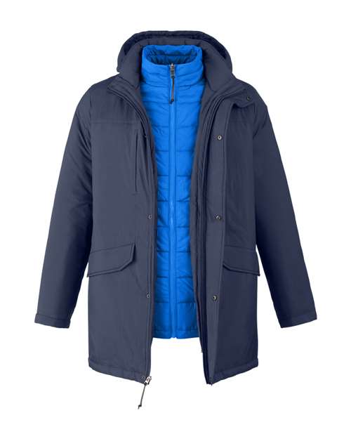CORE365 Men's Inspire 3-in-1 Jacket with Insulated Liner-1