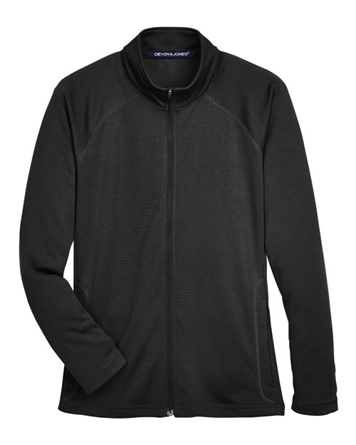 Devon & Jones Women's Stretch Tech-Shell Compass Full-Zip Jacket-1