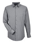 Devon & Jones Men's CrownLux Performance Tonal Mini Check Woven Dress Shirt