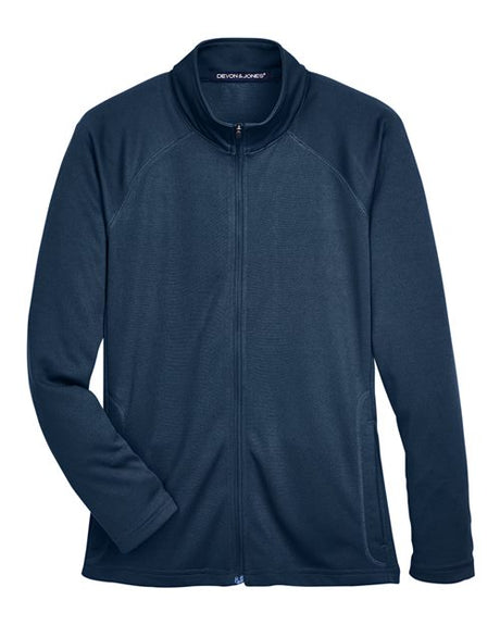 Devon & Jones Women's Stretch Tech-Shell Compass Full-Zip Jacket-1