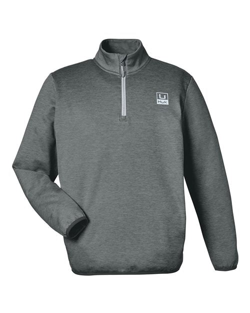 HUK Men's Coldfront+ Quarter-Zip Pullover-1