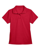 Harriton Women's Polyester Jersey Polo-1
