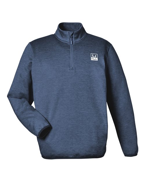 HUK Men's Coldfront+ Quarter-Zip Pullover-1