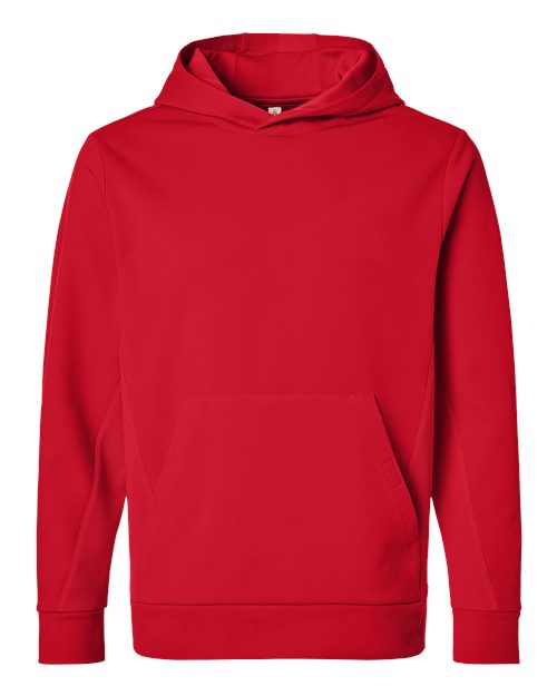 Team 365 Men's Squad Hooded Tech Fleece Pullover-1