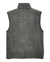 Harriton Men's Fleece Full-Zip Vest-2