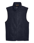 Harriton Men's Fleece Full-Zip Vest-1