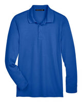 Devon & Jones Men's CrownLux Performance Plaited Long Sleeve Polo-1