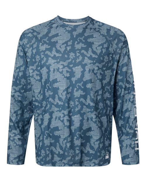 HUK Men's Lopro Running Lakes Long Sleeve T-Shirt-1