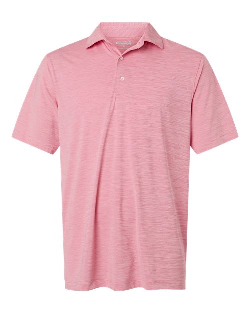 Paragon Men's Bohemian Striped Heather Performance Polo-1