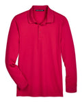 Devon & Jones Men's CrownLux Performance Plaited Long Sleeve Polo-1