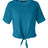 Devon & Jones Women's Perfect Fit Tie Front Blouse-1