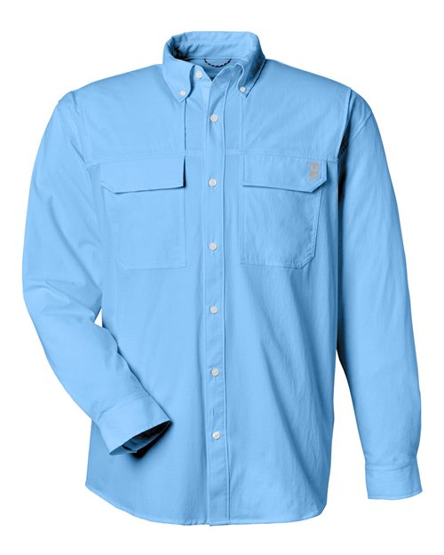 HUK Men's Creekbed Pocket Fishing Shirt-1