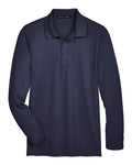 Devon & Jones Men's Tall CrownLux Performance Plaited Long Sleeve Polo-1
