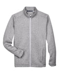 Devon & Jones Men's Bristol Full-Zip Sweater Fleece Jacket-1